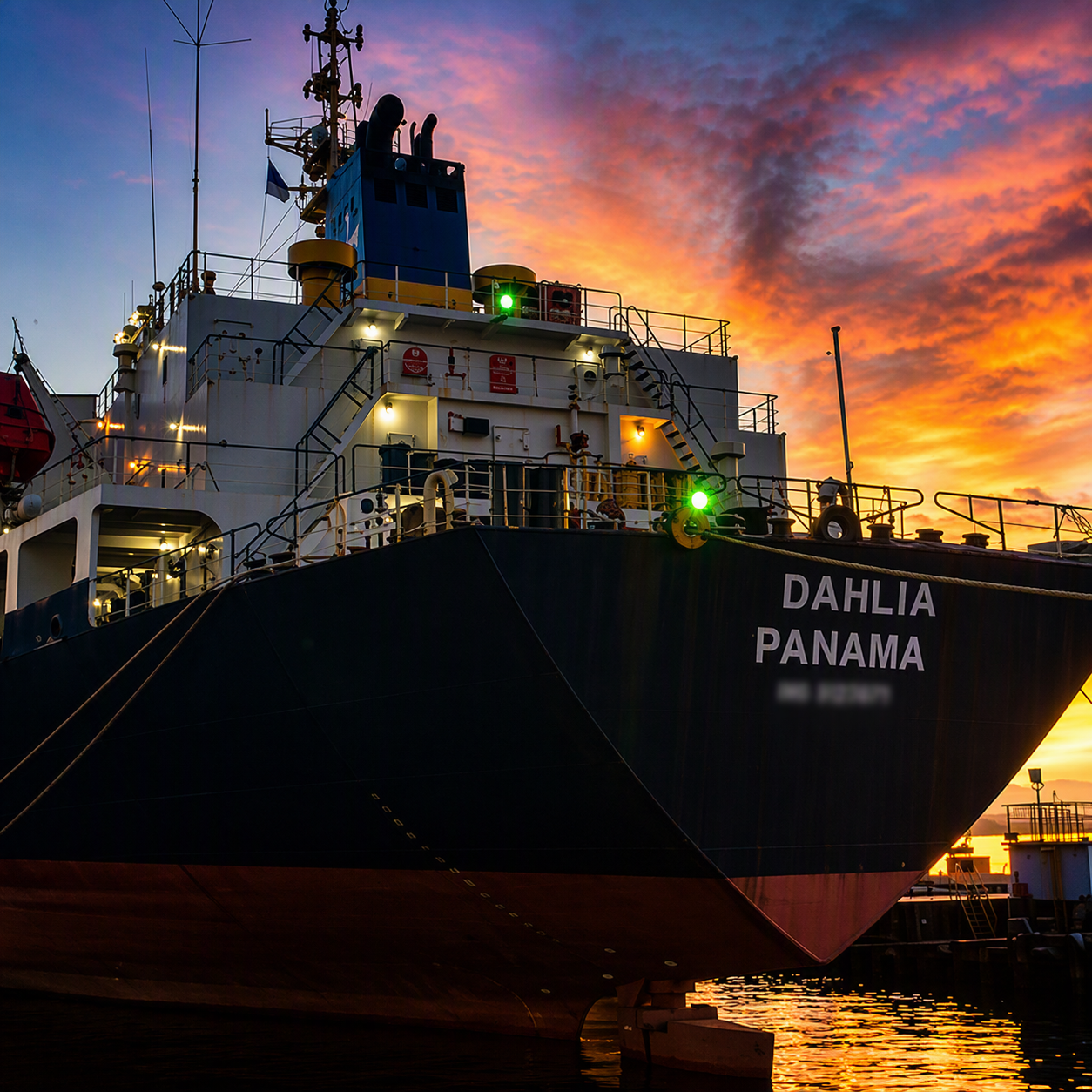 M/V DAHLIA bulk carrier vessel